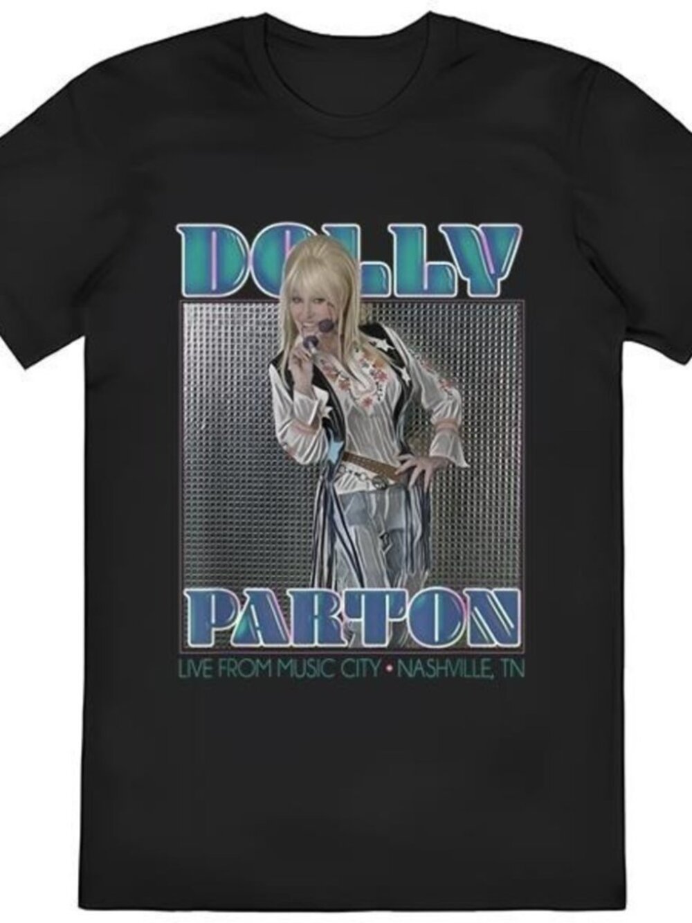 Disco Dolly Parton T-Shirt Country Music Fan Gift Tee